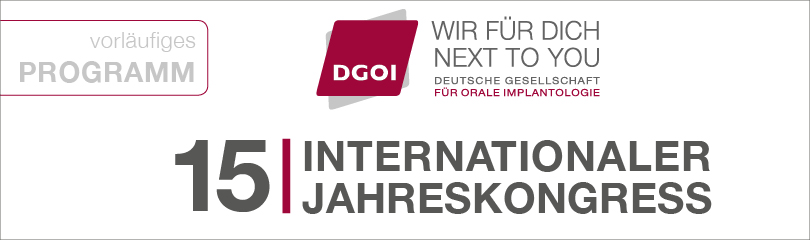 15._internationaler_jahreskongress_dgoi_2018_810x240px Logo und Schriftzug des 15. Internationaler Jahreskongress DGOI 2018 in München in rot und weiss
