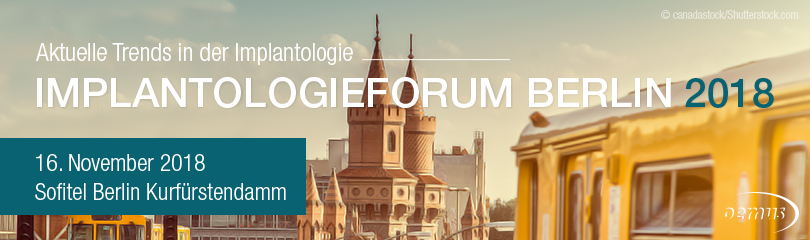 implantologieforum_2018 Logo und Schriftzug des Implantologieforum_2018 in weiss und grün
