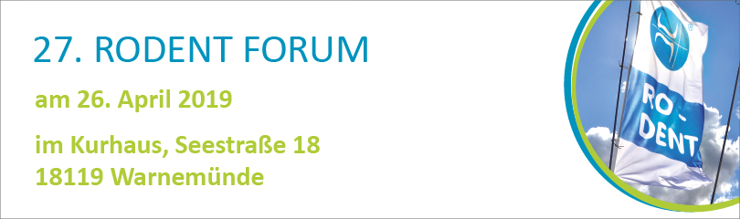 27._rodent_forum Logo und Grafik 27. Rodent Forum 2019